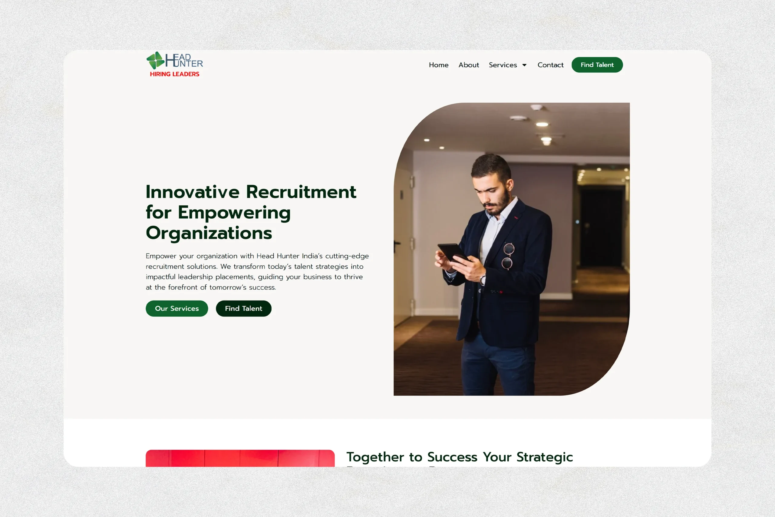 Head Hunter India Banner