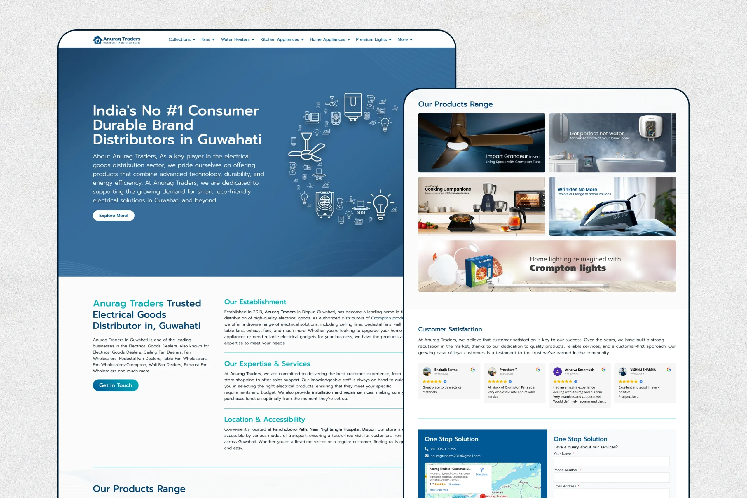 Anurag Traders About Banner