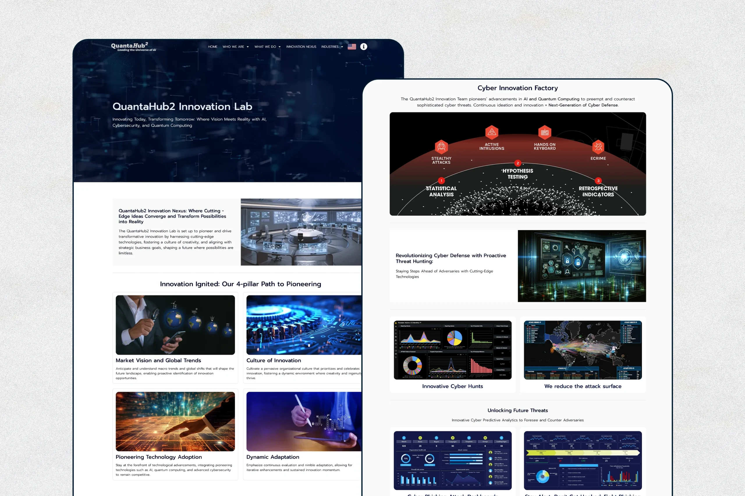 QuantaHub Innovation Page