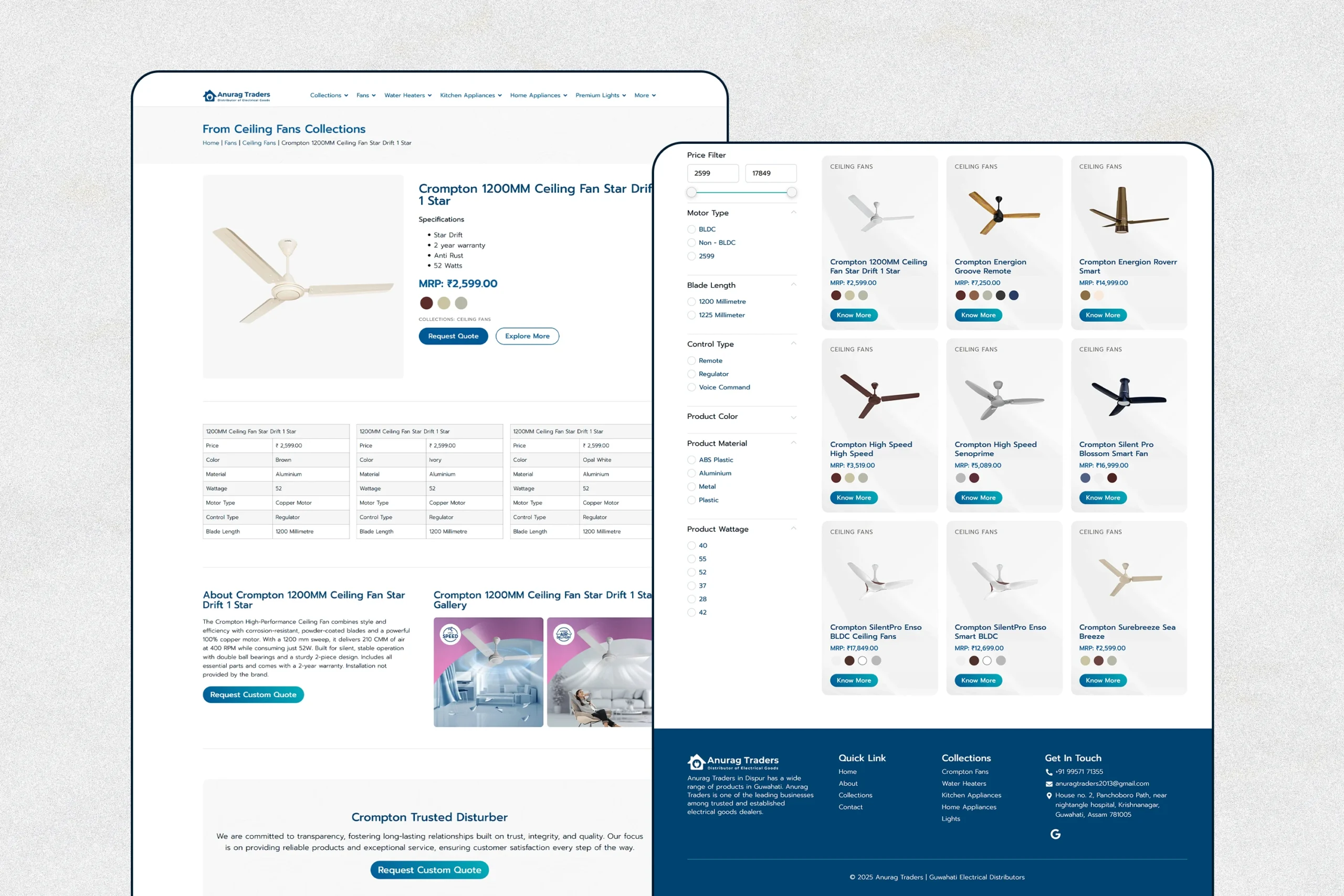 Anurag Traders Product Banner