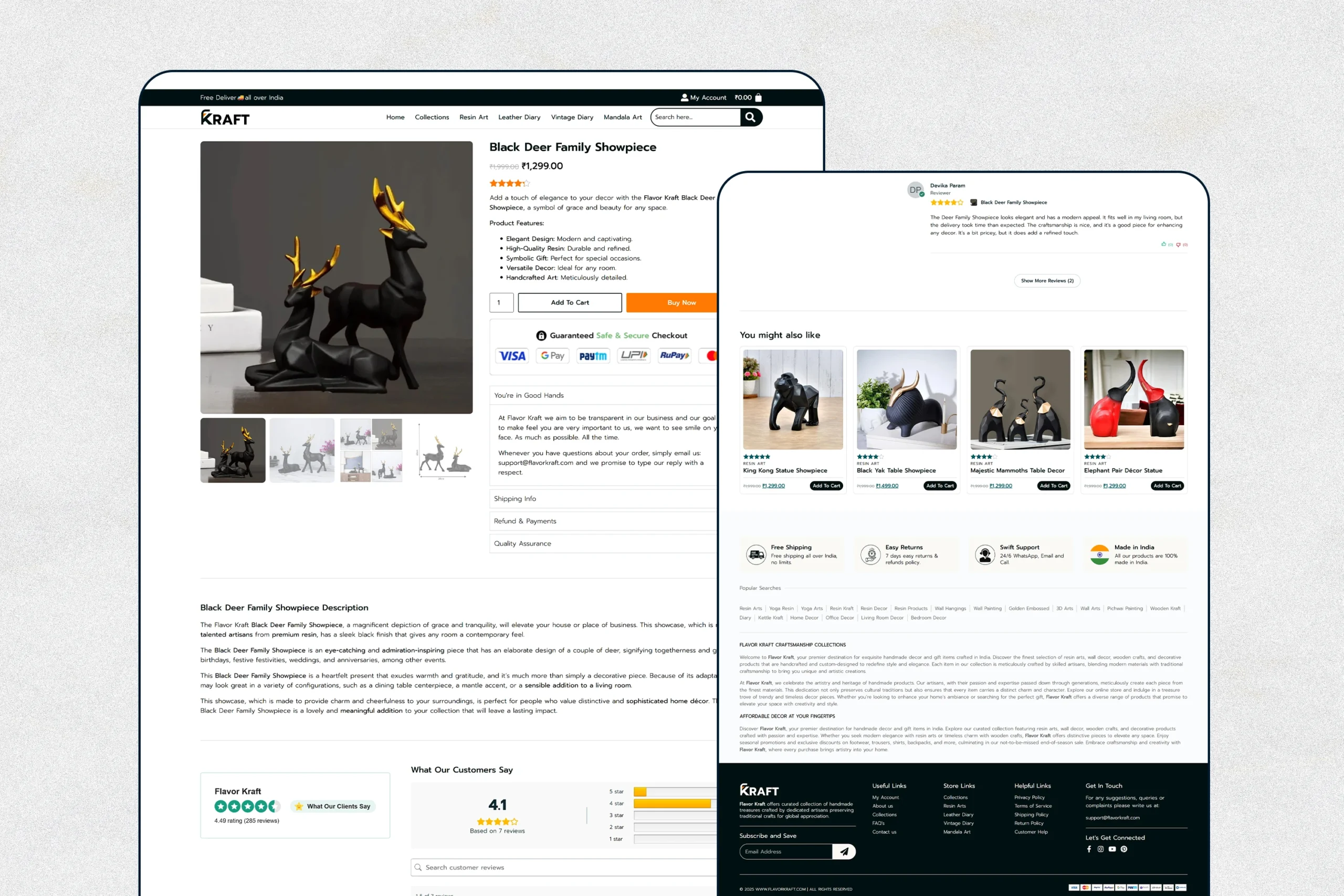 Flavor Kraft Product Page