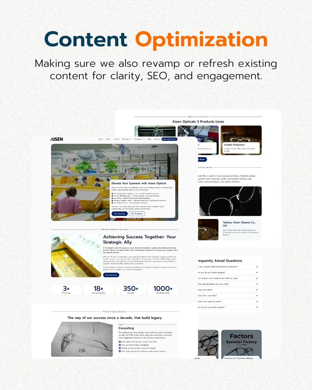 Website Redesign Content Optimization