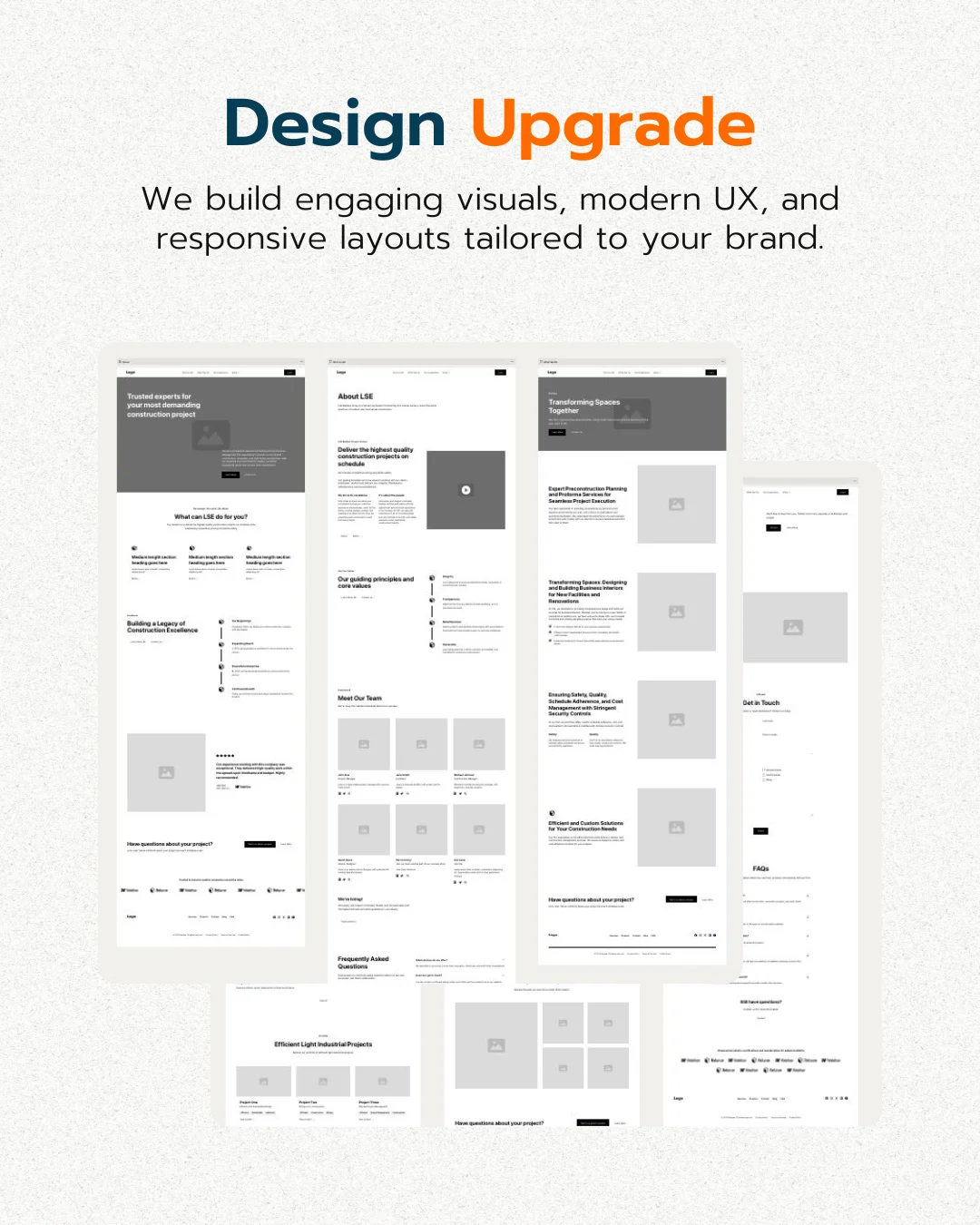 Website Redesign Design Upgrade