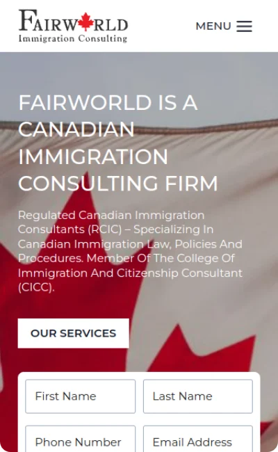 Fairworld Consulting Website