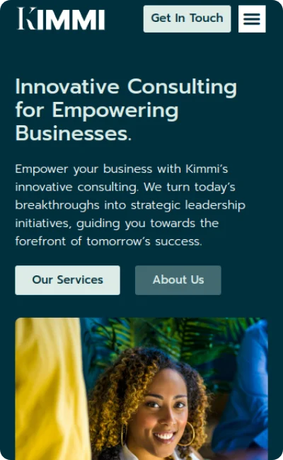 Kimmi Consulting Website